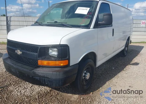 2014 Chevrolet Express 2500 Work Van from USA, damaged, VIN 1GCWGFCA7E1132834